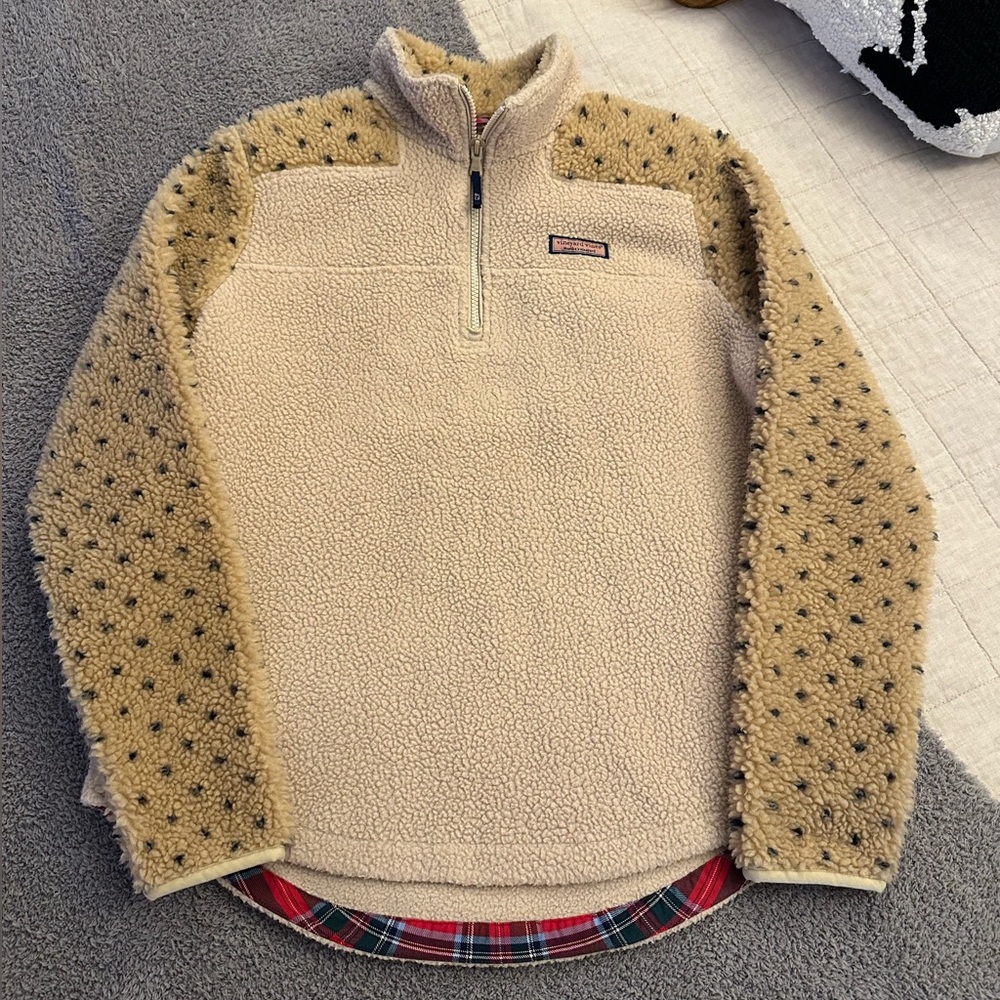 Women’s Retro fleece Vineyard Vines/Martha’s Vineyard Lux Sherpa Pullover